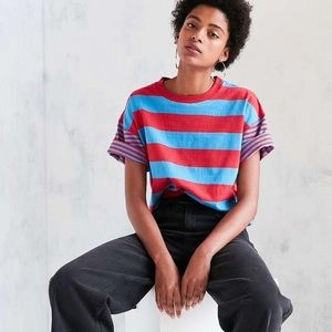 BDG striped ringer tee